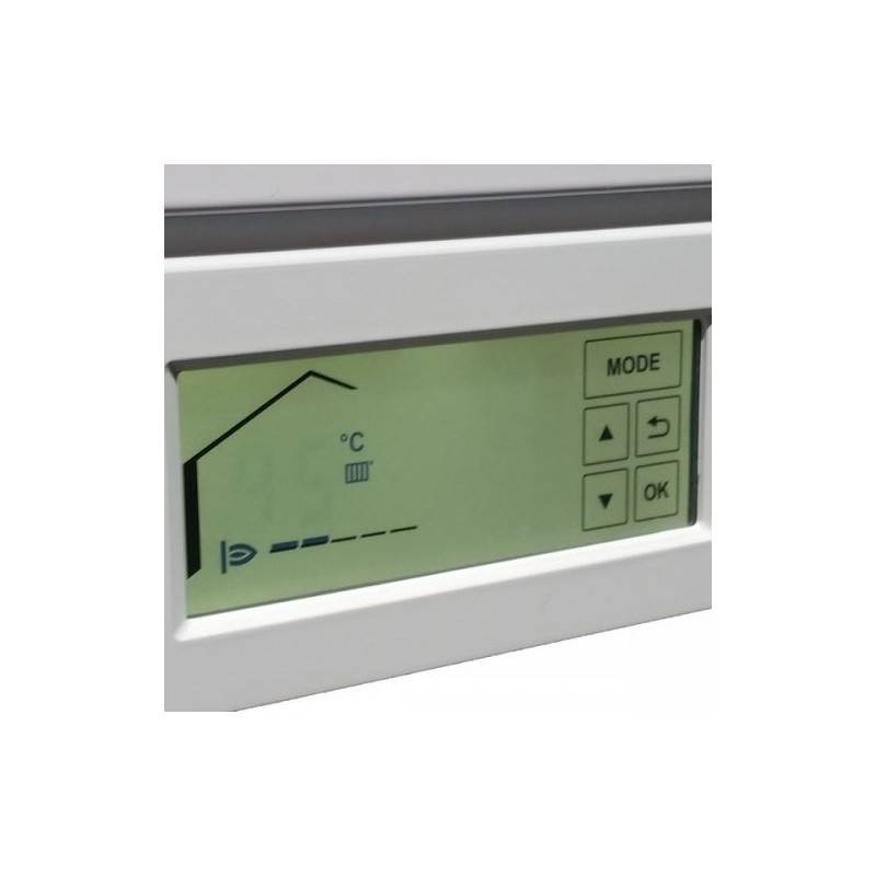 Poza Display centrala termica in condensare cu touchscreen Viessmann Vitodens 100-W 