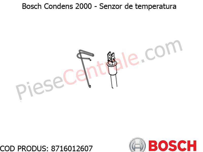 Poza Senzor de temperatura centrala termica Bosch Condens 2000, Gaz 4000W