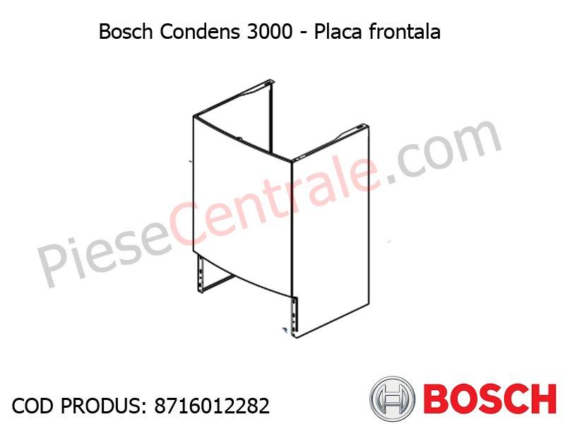 Poza Placa frontala centrala termica Bosch Condens 3000