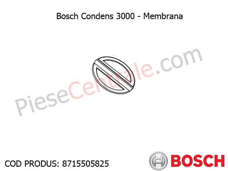 Poza Membrana centrala termica Bosch Condens 3000