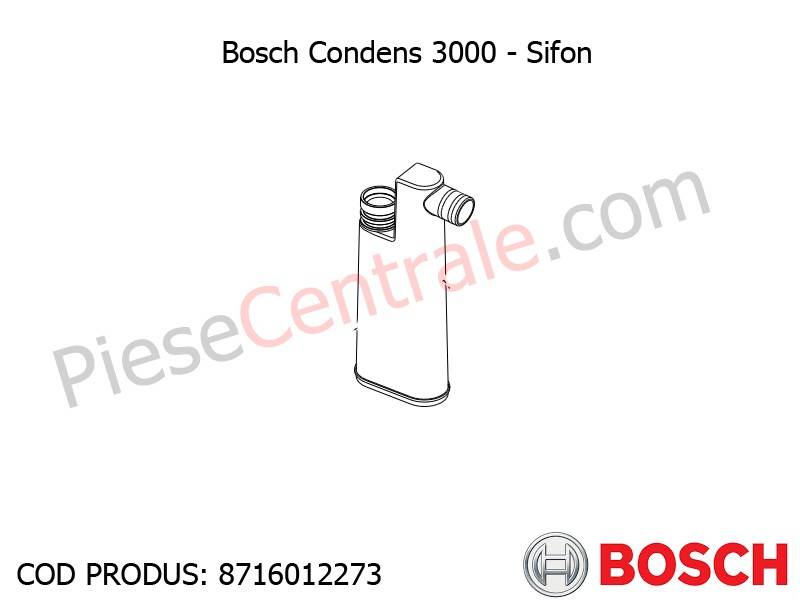 Poza Sifon centrala termica Bosch Condens 3000, Bosch Condens 2500W