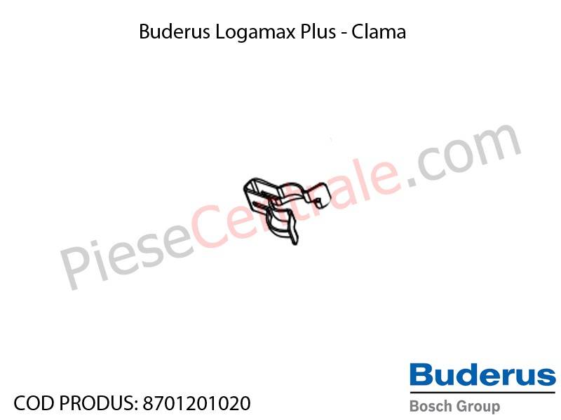 Poza Clama (10x) centrala termica Buderus Logamax Plus