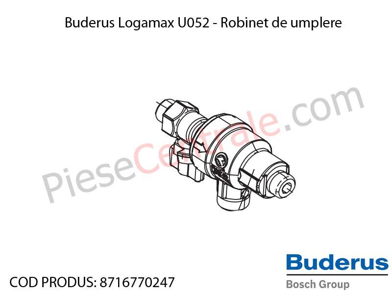 Poza Robinet de umplere centrala termica Buderus Logamax U052