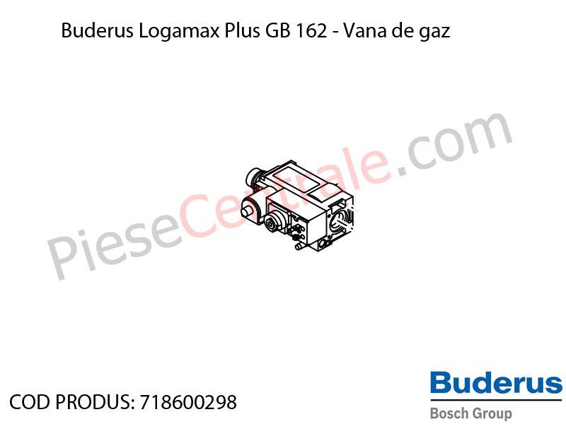 Poza Vana de gaz centrala termica Buderus Logamax Plus GB 162, Bosch Condens 5000W