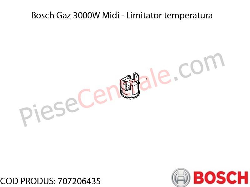 Poza Limitator temperatura centrala termica Bosch Gaz 3000W Midi
