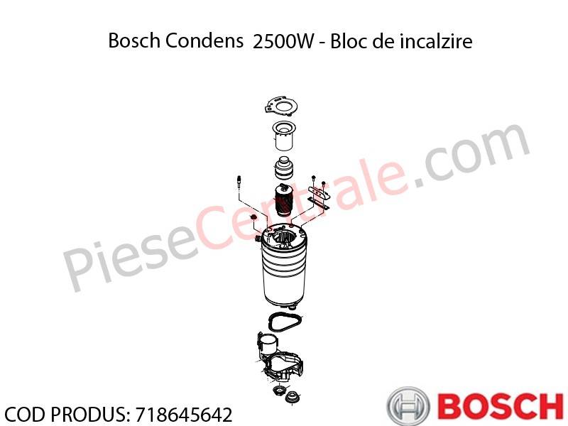 Poza Bloc de incalzire Bosch Condens 2500W