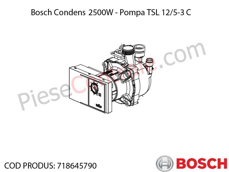 Poza Pompa TSL centrala termica Bosch Condens 2500W