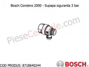 Poza Supapa de siguranta 3 bar centrala termica Bosch Condens 2000