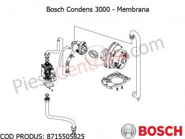 Poza Membrana centrala termica Bosch Condens 3000