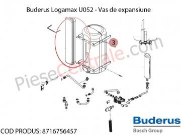 Poza Vas de expansiune centrala termica Buderus Logamax U052