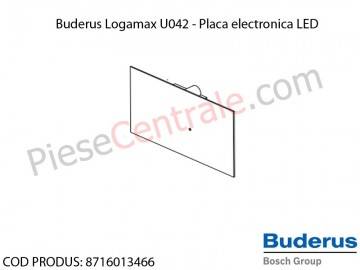 Poza Placa electronica LED centrala termica Buderus Logamax U042