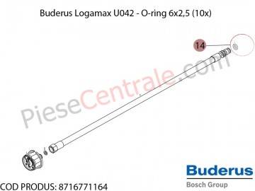 Poza O-ring centrala termica Buderus Logamax U042