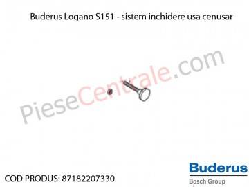 Poza Sistem inchidere usa cenusar centrala termica Buderus Logano S 151