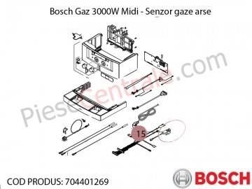 Poza Senzor gaze arse centrala termica Bosch Gaz 3000W Midi