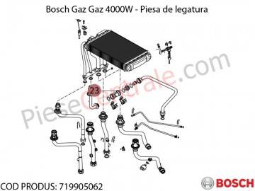 Poza Piesa de legatura centrala termica Bosch Gaz 4000W
