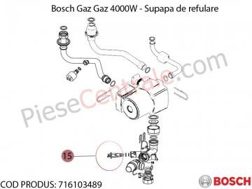 Poza Supapa refulare centrala termica Bosch Gaz 4000W